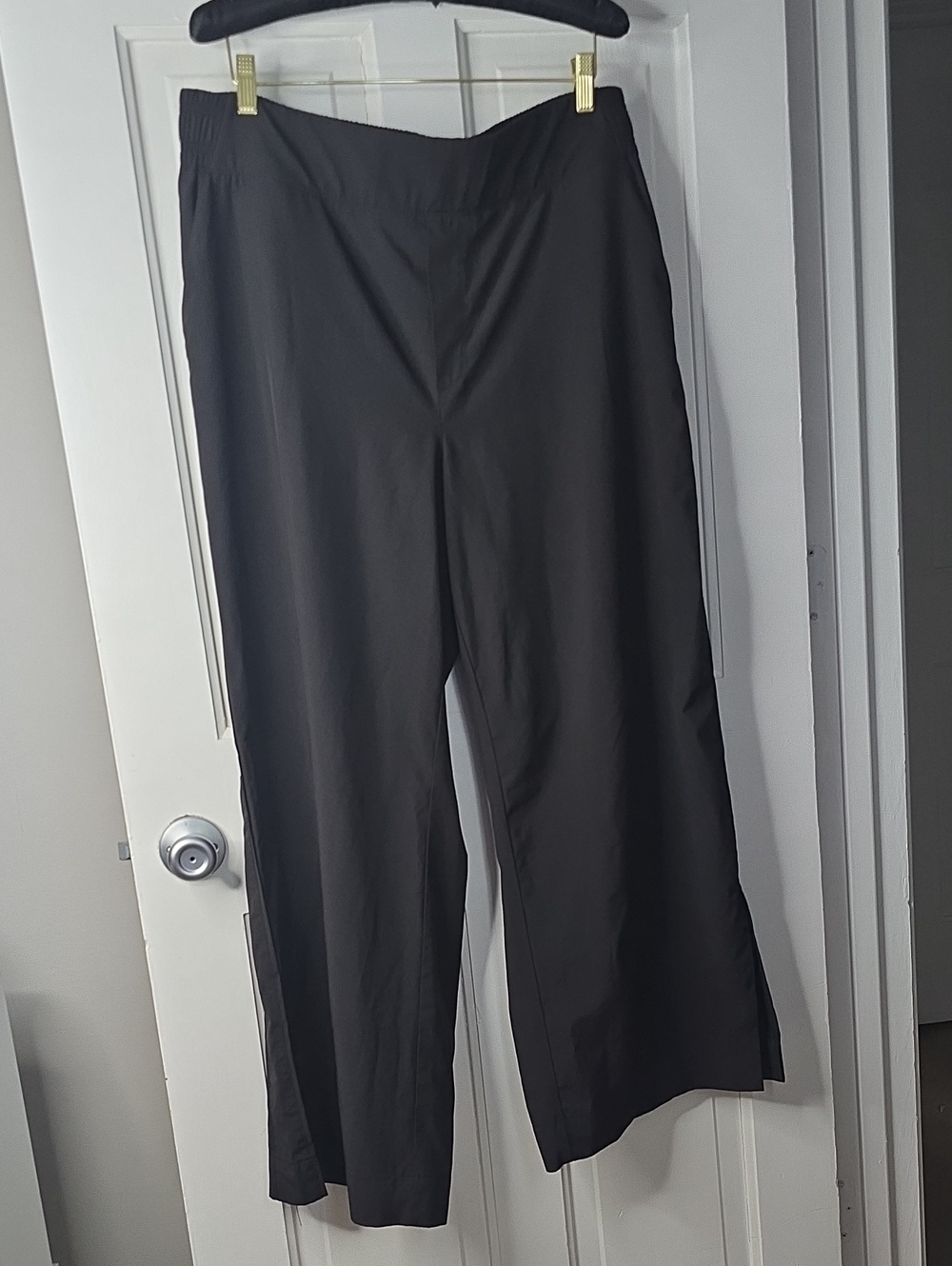 Old Navy Black Wide-Leg Pull-On Pants